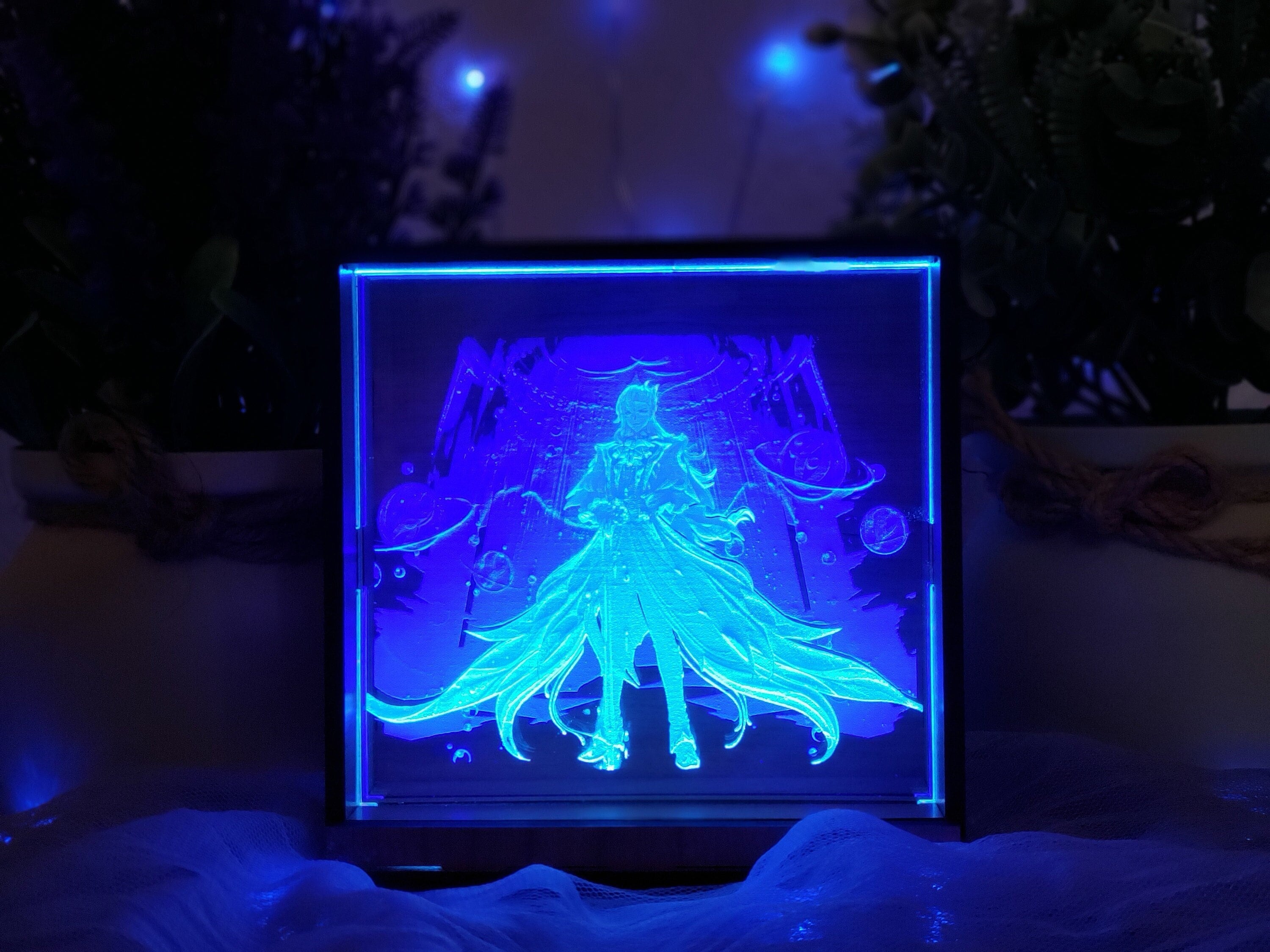 Genshin Impact Neuvillette LED Light Box