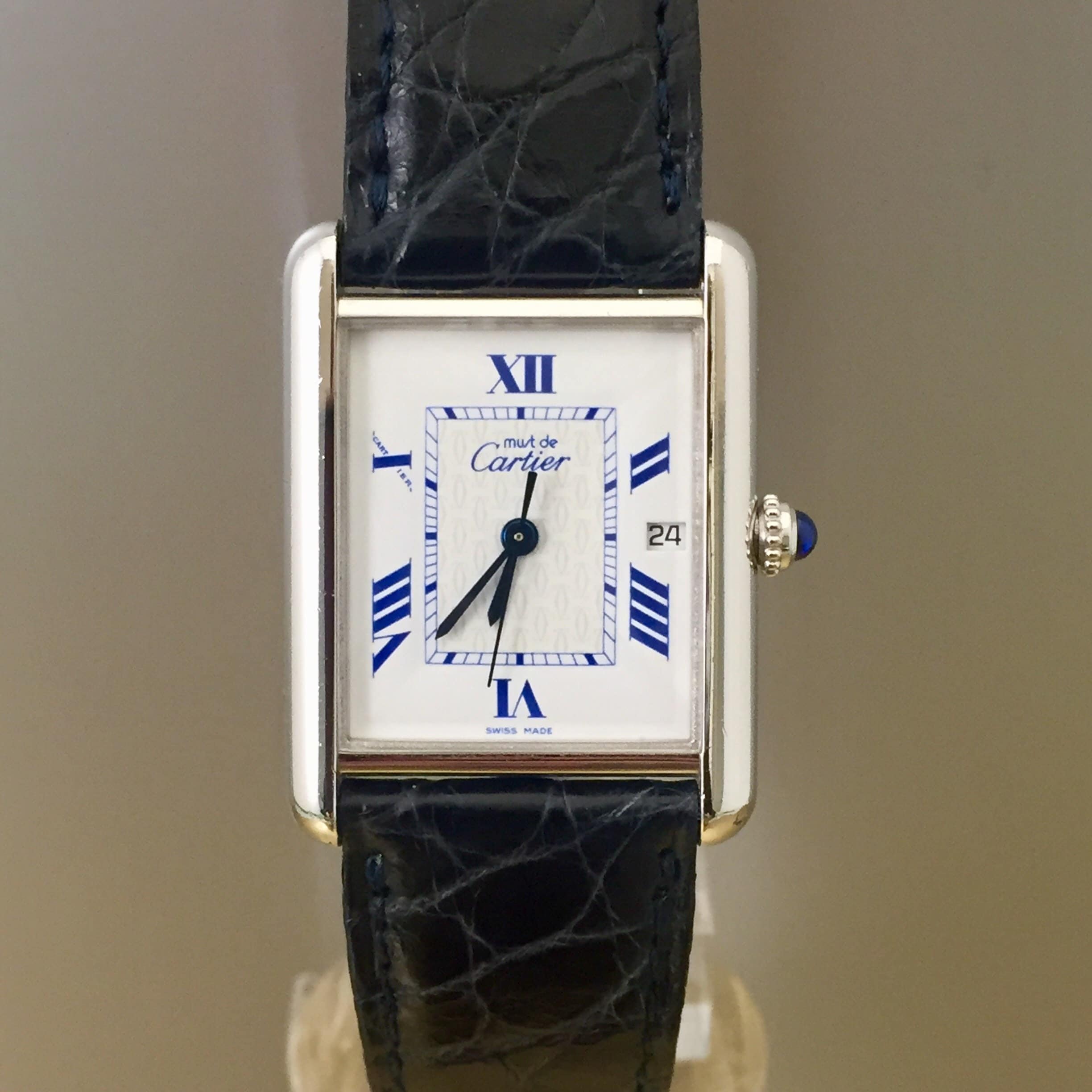 cartier tank watch quartz