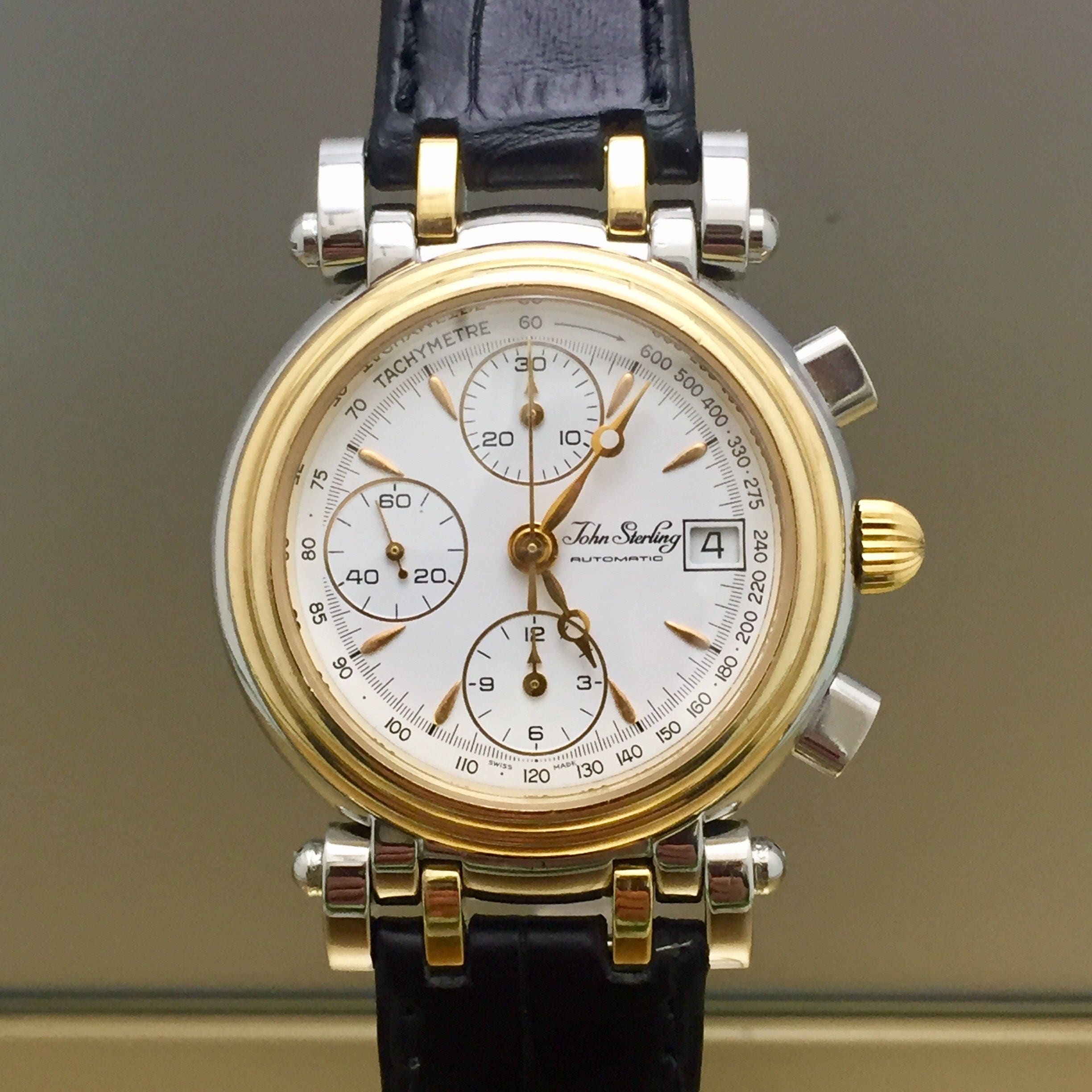 Orologio JOHN STERLING Topsail cronografo automatico in | Etsy Italia