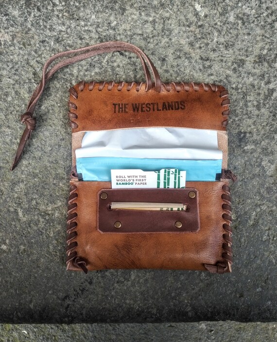 Handcrafted Leather Tobacco Pouch