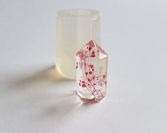 Silicone mold for resin jewelry crystal 32 x 16 mm (~5ml)