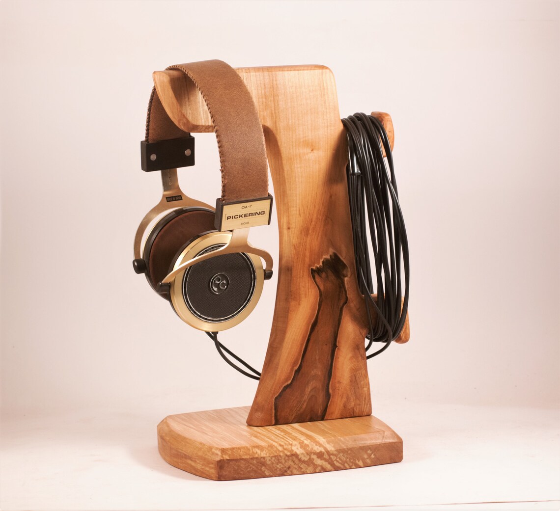 Support casque en bois support casque cintre casque Etsy