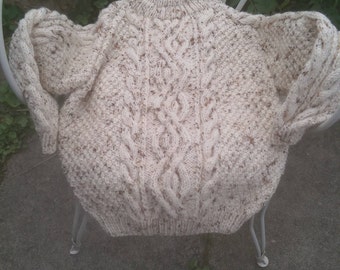 Boys aran Jumper