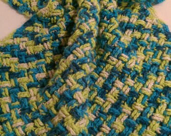 Basket Weave Baby Blanket