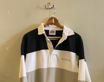 Vintage 80s Made in USA LL Bean Rugby Shirt Size Large - Etsy