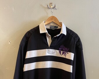 POLO RL / Vintage Ralph Lauren Rugby / Polo Rugby / Heavy