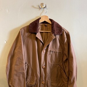 HUNTER / vintage shooting jacket / made in USA / Mettrick mfg co. / country wear / fall jacket / mens vintage / 60s-70s vintage / mens M-L.