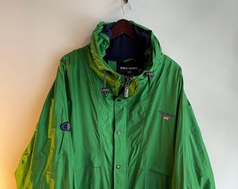 Vintage POLO SPORT Reversible Jacket Medium 1990 Ralph Lauren