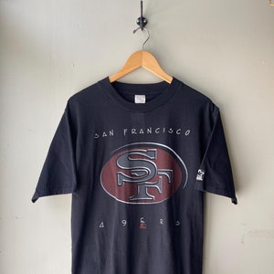49ERS / vintage San francisco football / NFL vintage / forty niners t-shirt / Starter brand / 90s vintage football / niners t-shirt  mens M