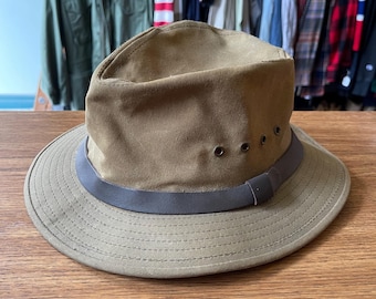 Vintage C.c.filson Long Bill Fishing Cap Hunting Size 7 - Etsy