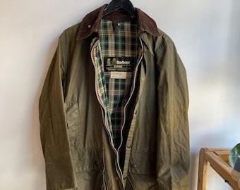 BARBOUR / Vintage Beaufort / Rare Brown Colour / 90s Barbour