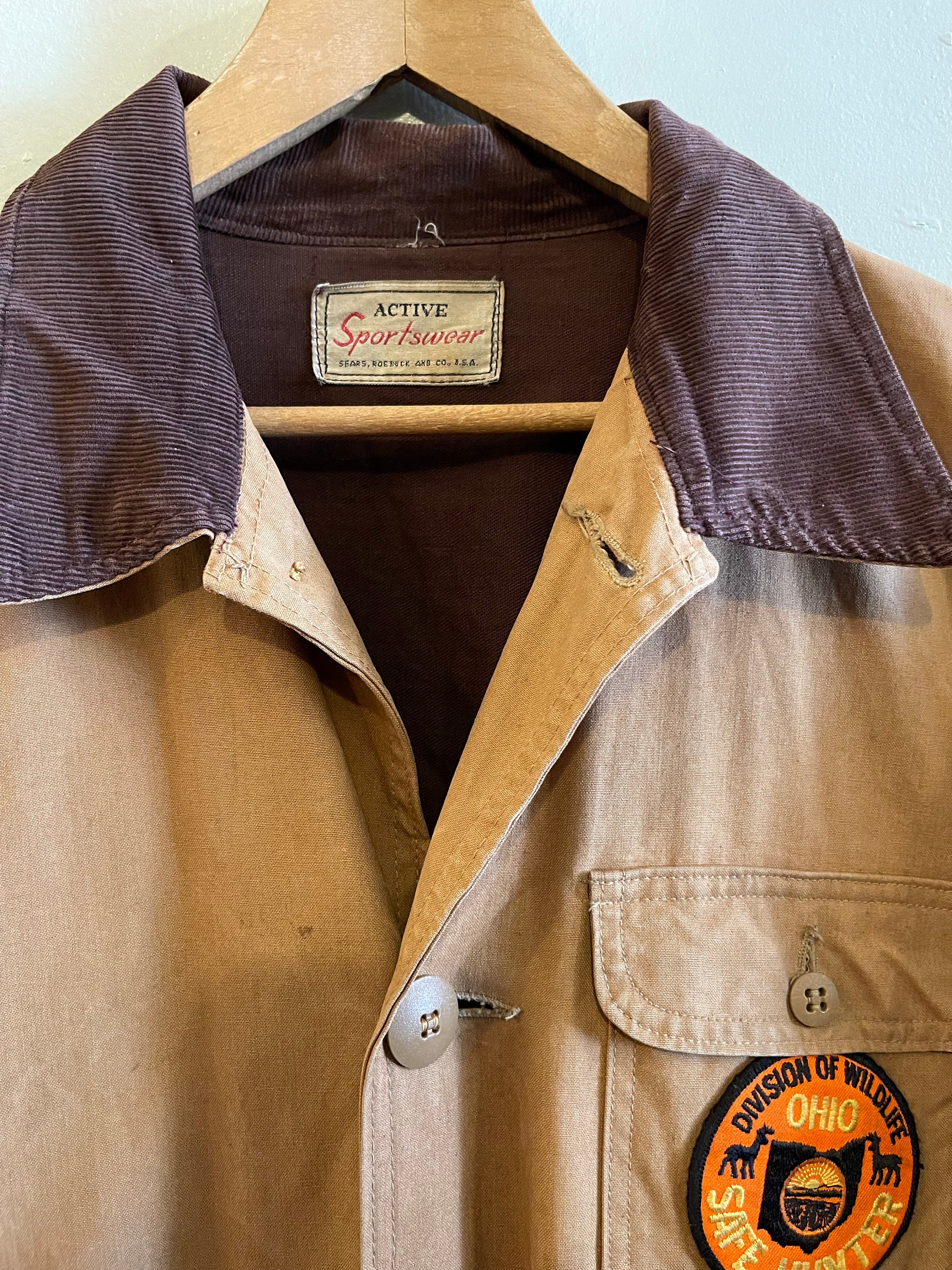 SEARS Roebuck N Co. / Vintage Hunter Jacket / Outdoor Gear / Chore