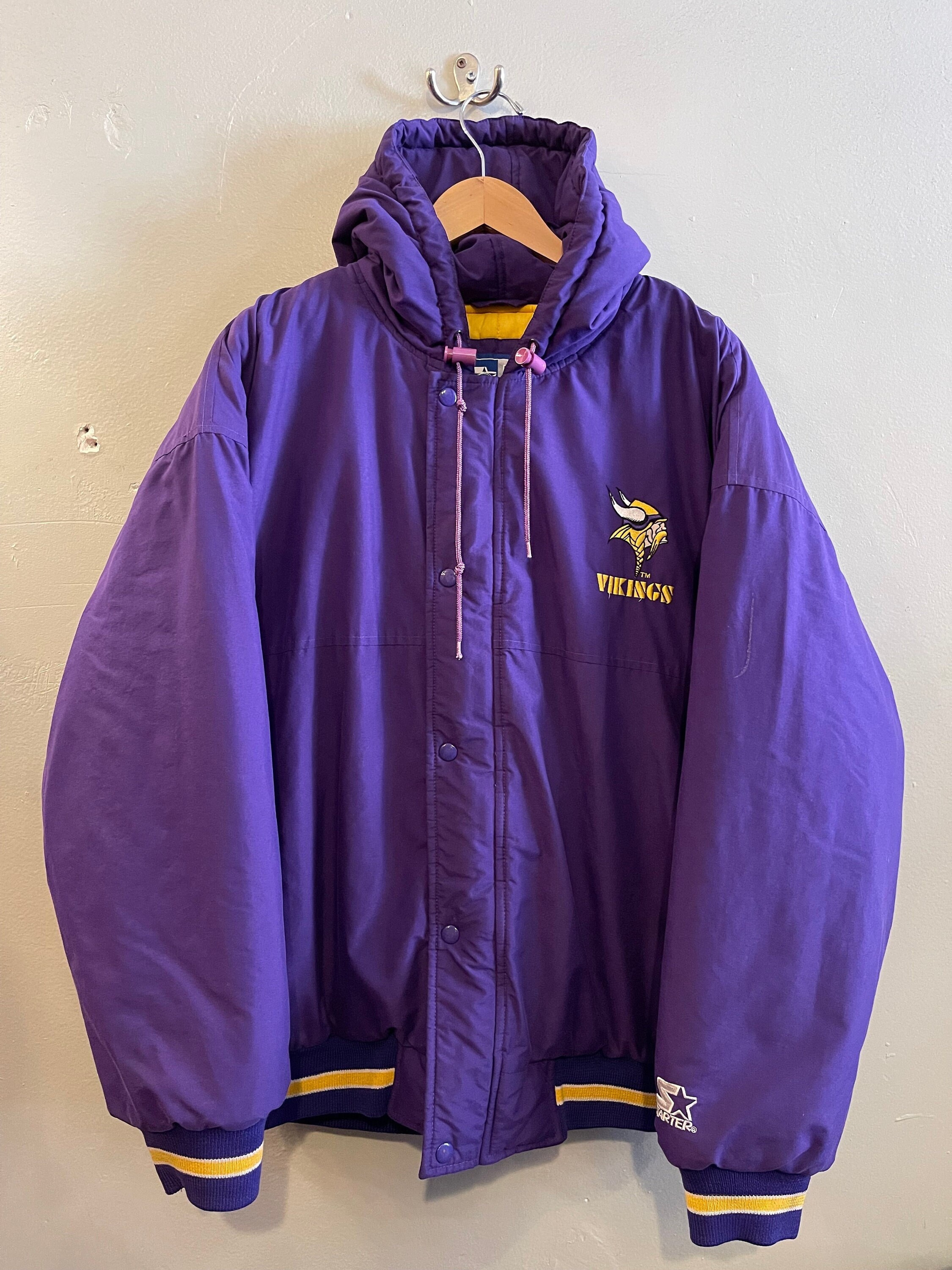 90s Vikings Jacket - Etsy