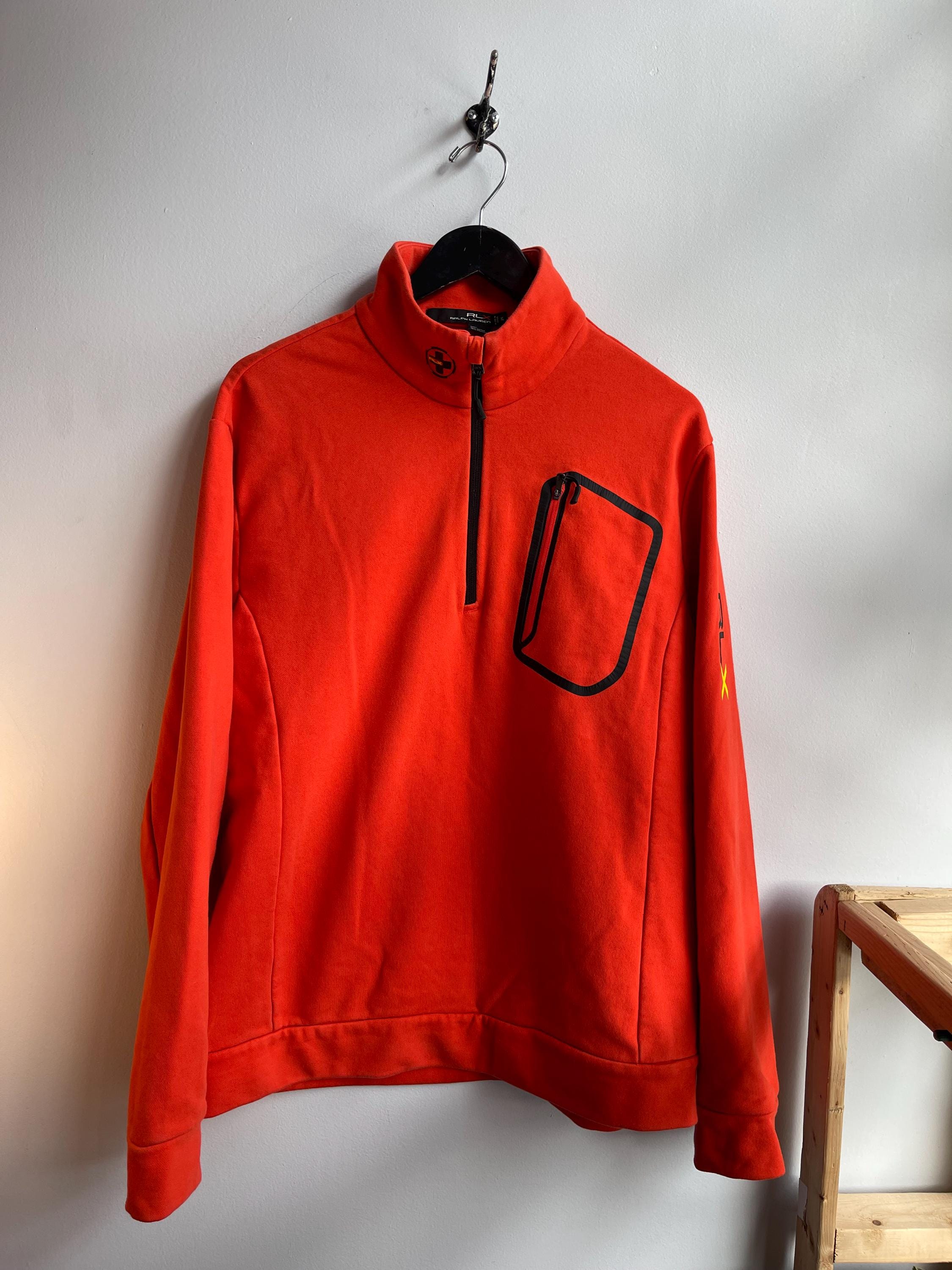 RLX / Vintage Ralph Lauren / Orange Techwear / 90s RLX / Y2k