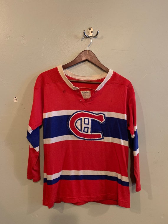 MTL Canadiens / vintage kid's sweater / tricolours
