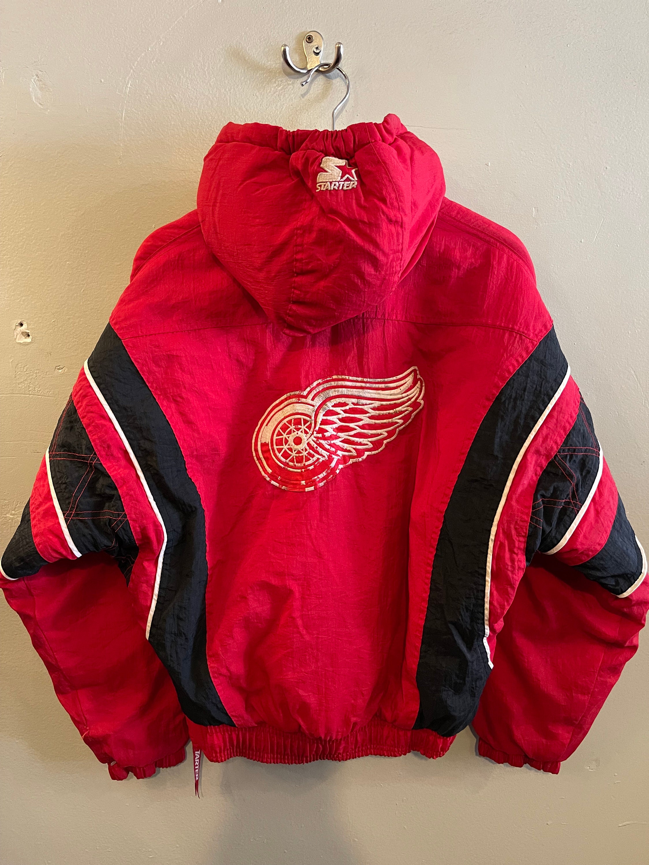 90s REDWINGS NHLジャケットMサイズプルオーバー 2pac 706 90s REDWINGS NHLジャケットMサイズプルオーバー 2pac 706