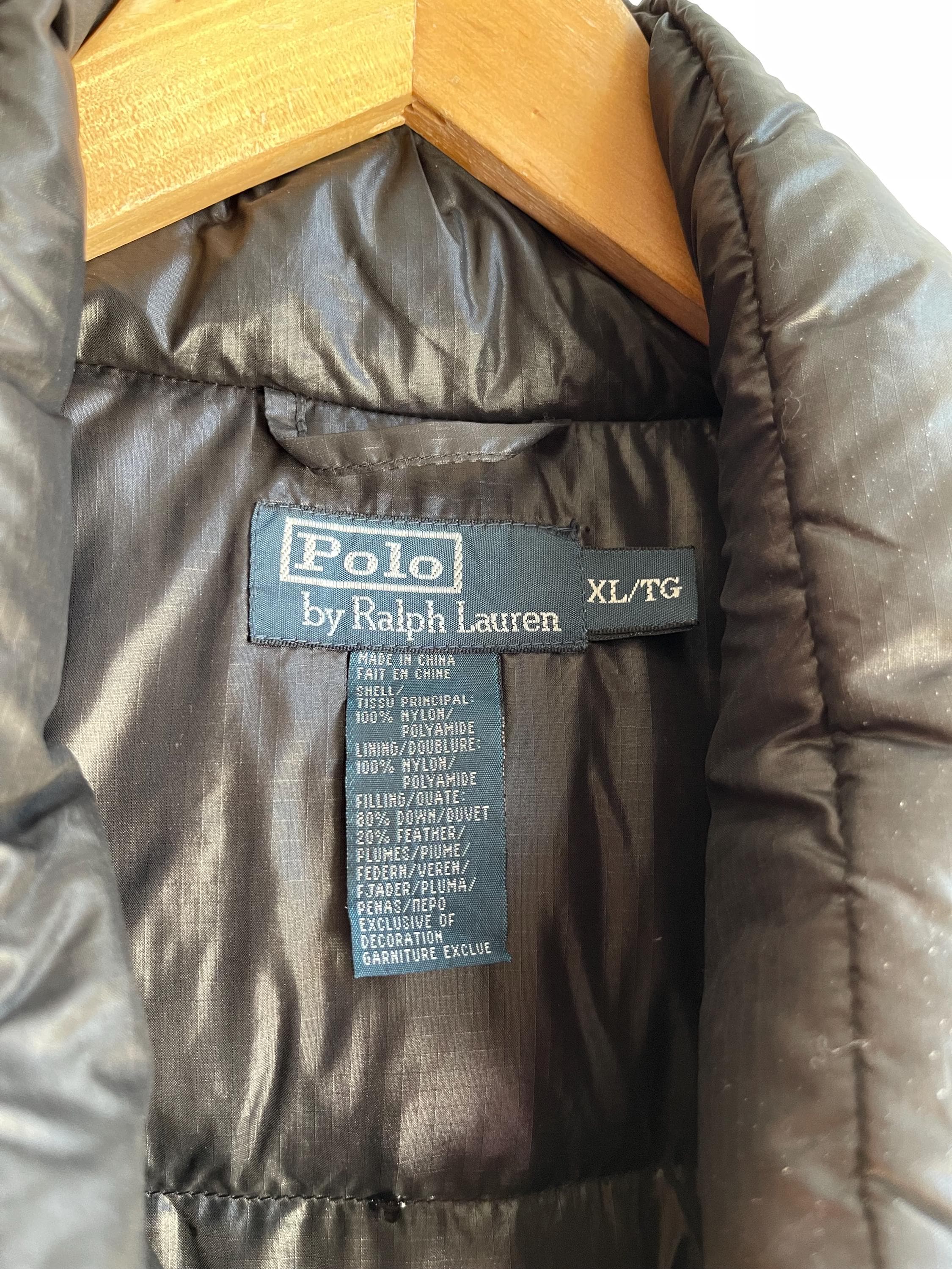 POLO RL / Vintage Puffer Vest / Fall - Winter Puffer / Down Filled