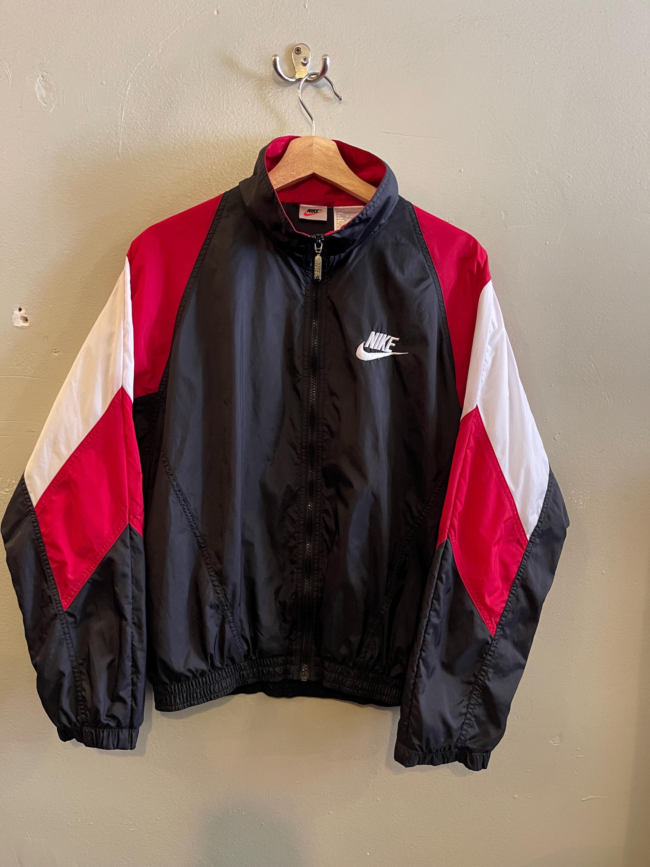 NIKE Vintage Nike Zip up 90s Windbreaker Vintage Windbreaker Vintage Nike 90s Windbreaker Nike Running B Boy B Girl Mens S Etsy UK