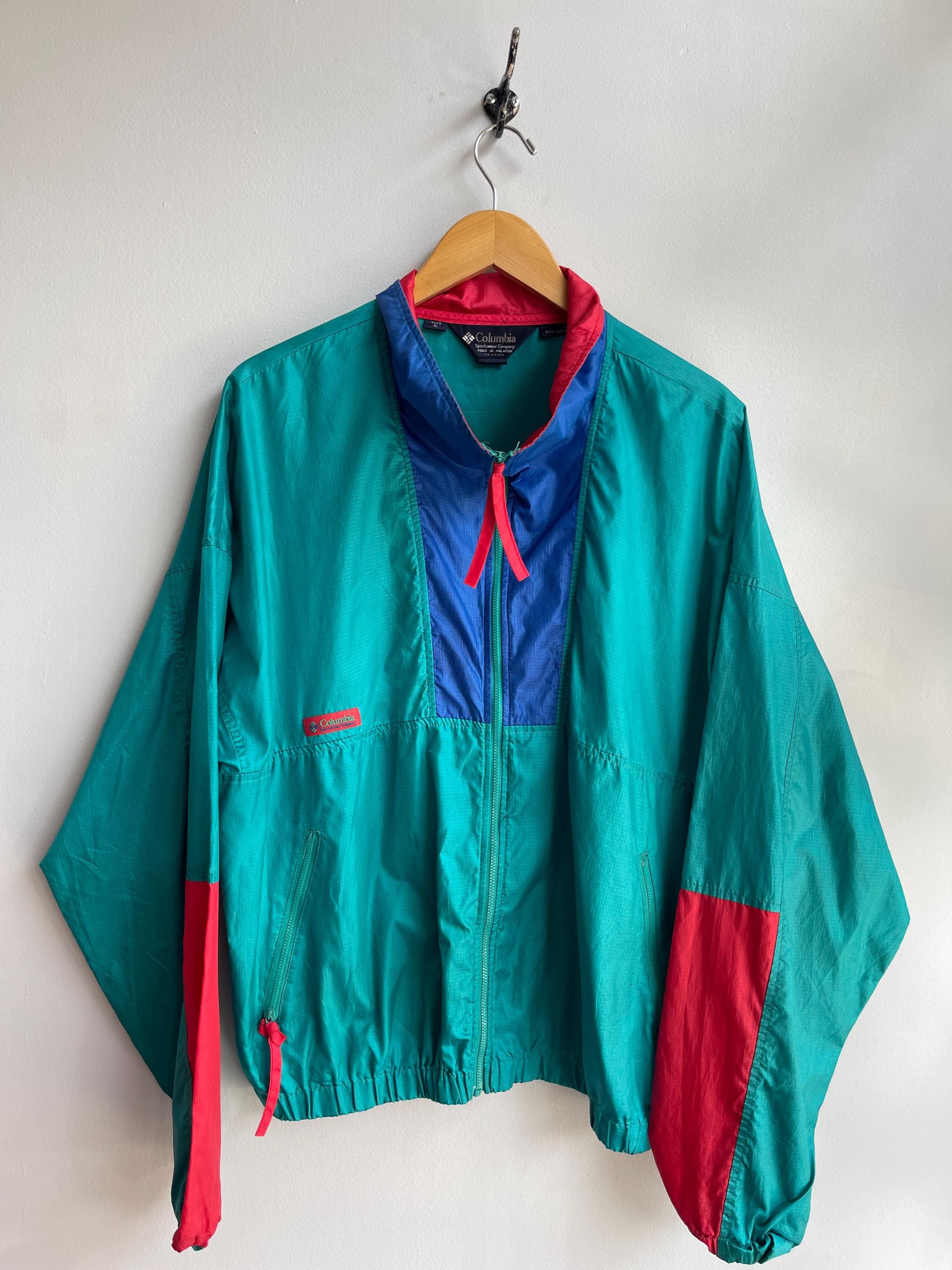 Vintage 80er jahre fahrradjacke