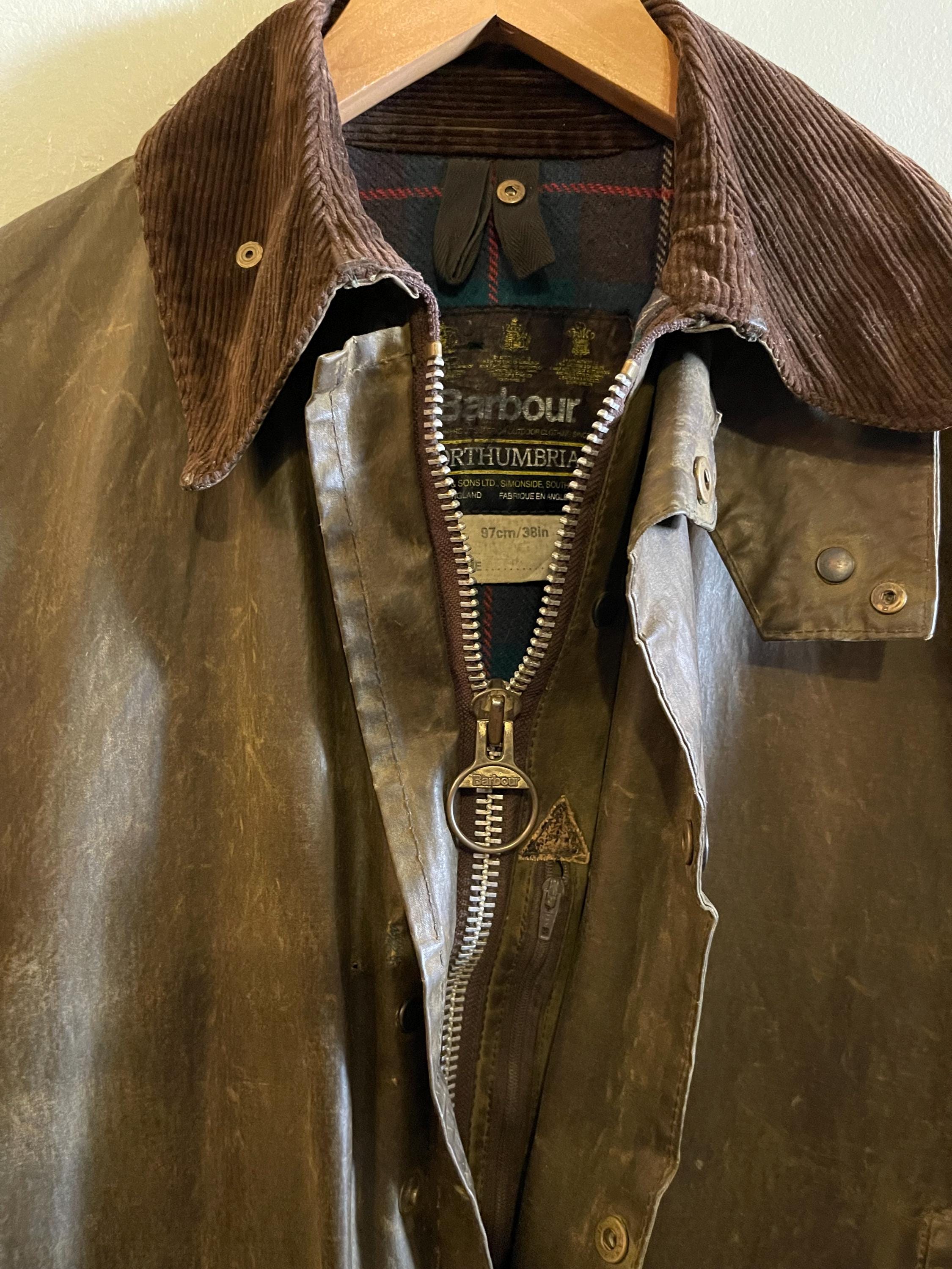 BARBOUR / Northumbria / Vintage Wax Jacket / Vintage Barbour BARBOUR / Northumbria / Vintage Wax Jacket / Vintage Barbour