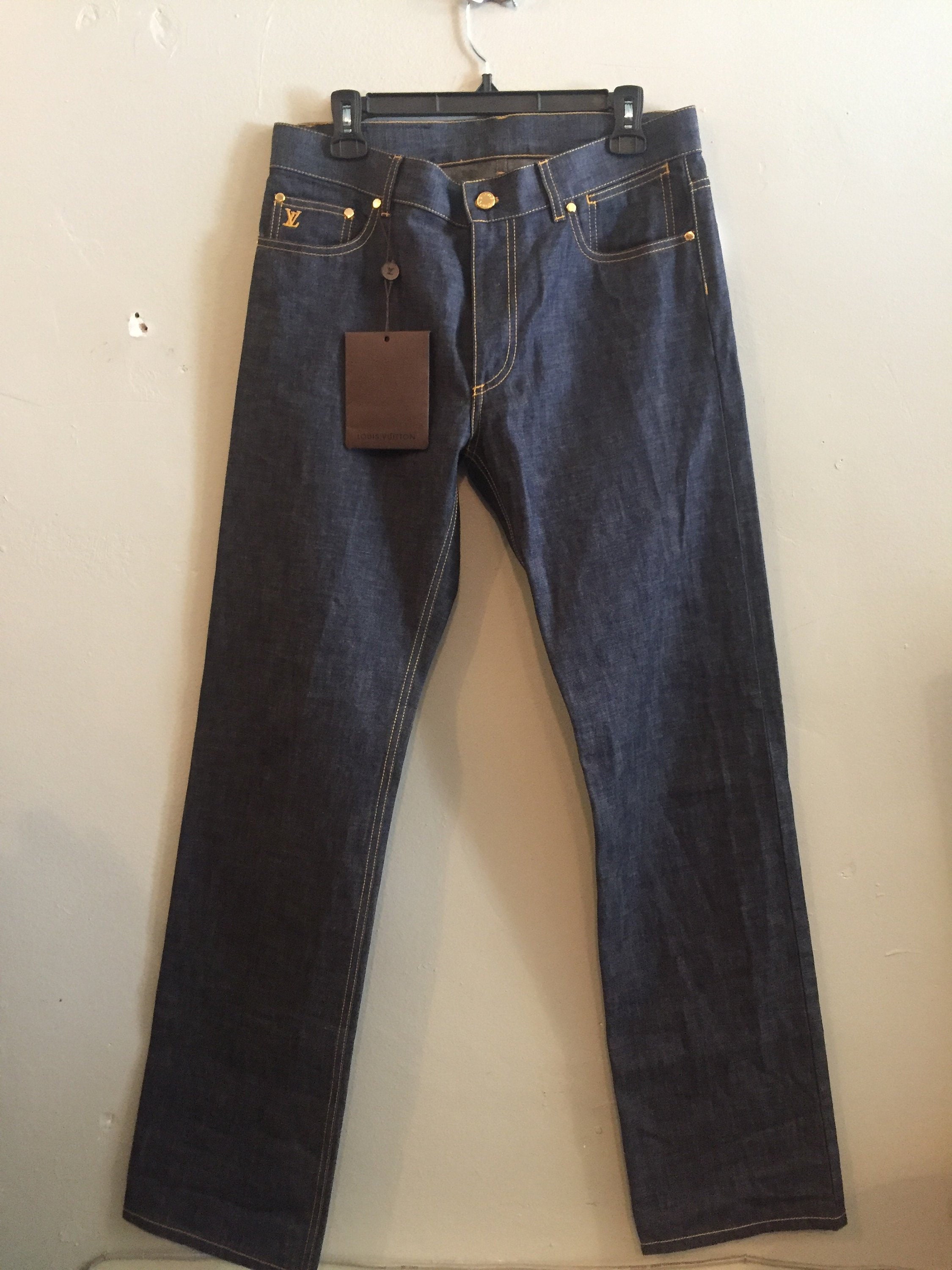 LOUIS VUITTON / Jeans / Authentic Denim / Made in France / -  India