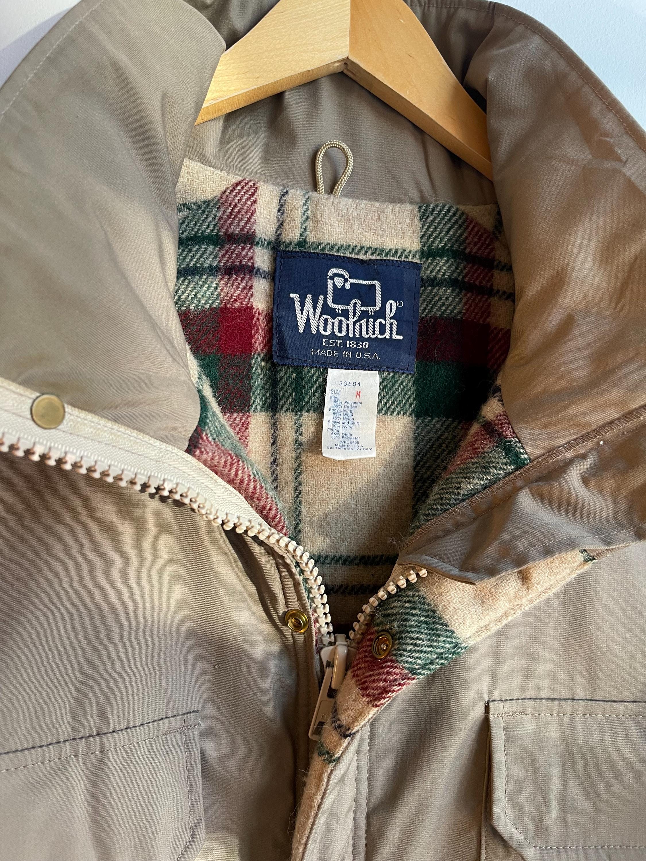 WOOLRICH / Vintage Jacket / Wool Lined / Vintage Woolrich / Barn