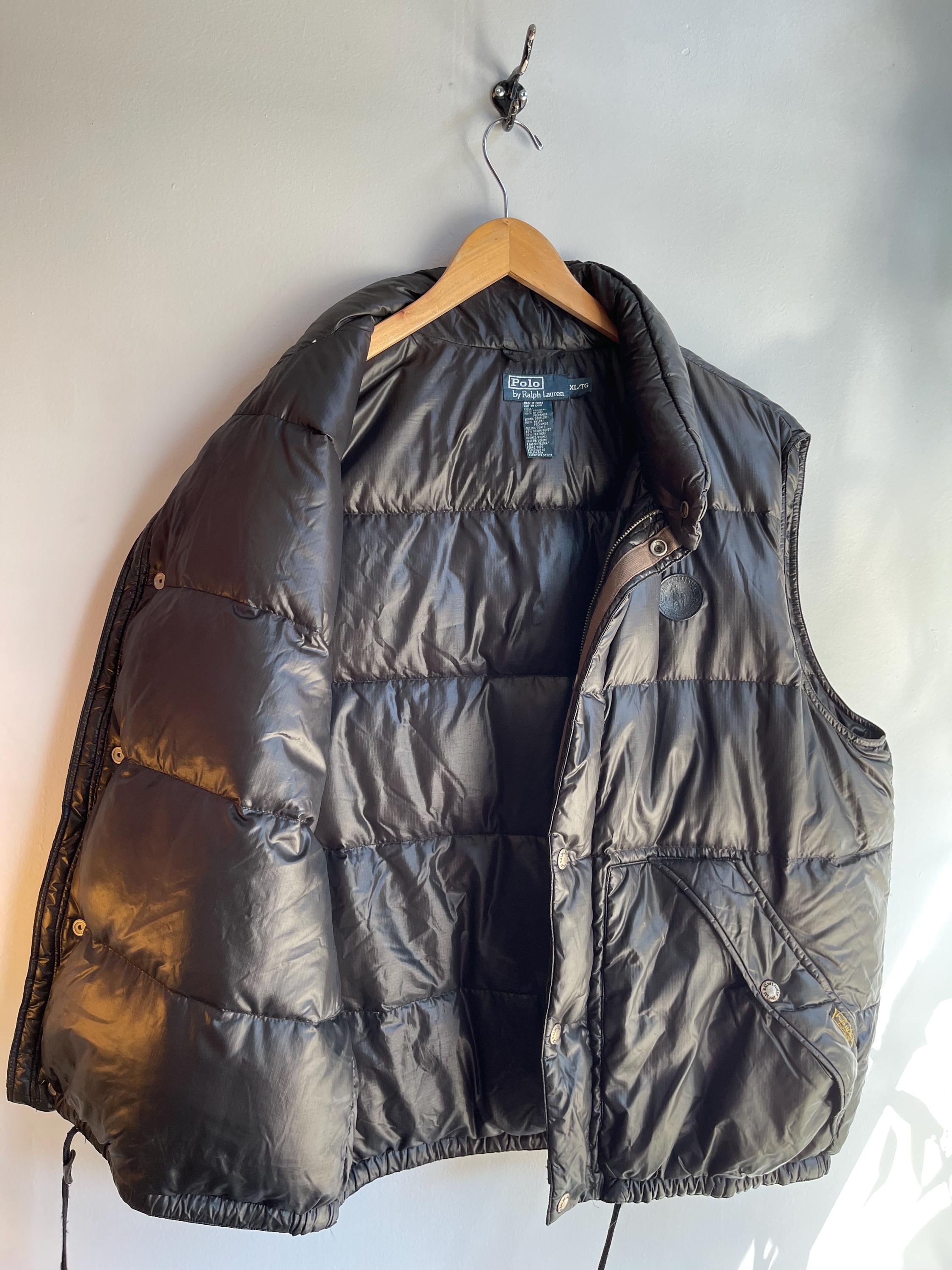 POLO RL / Vintage Puffer Vest / Fall - Winter Puffer / Down Filled
