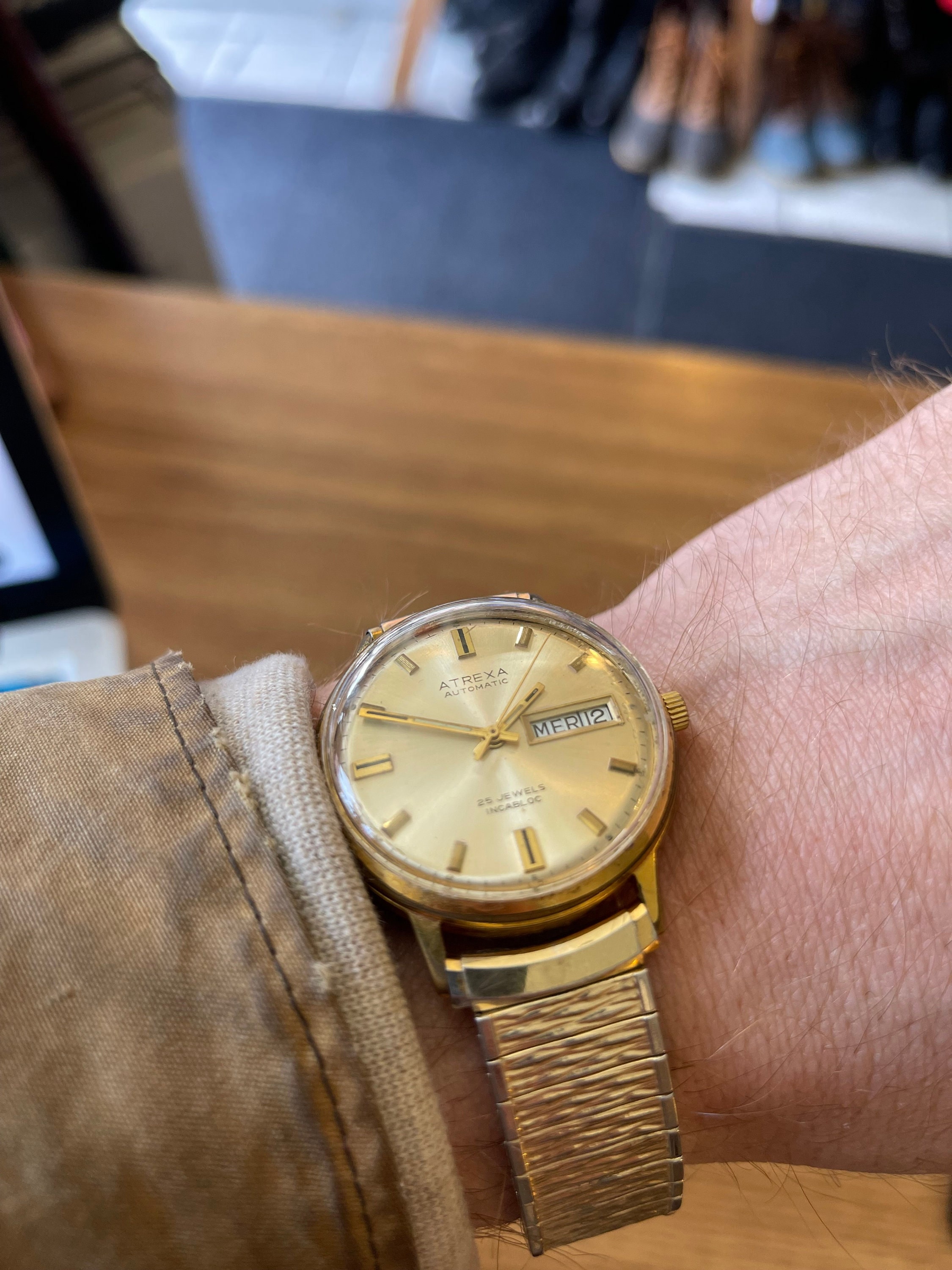 CHRONOMETER ALPROSA 68.0979 手巻き Vintage ATREXA / Vintage Watch / RUNNING / Automatic Movement / Men's
