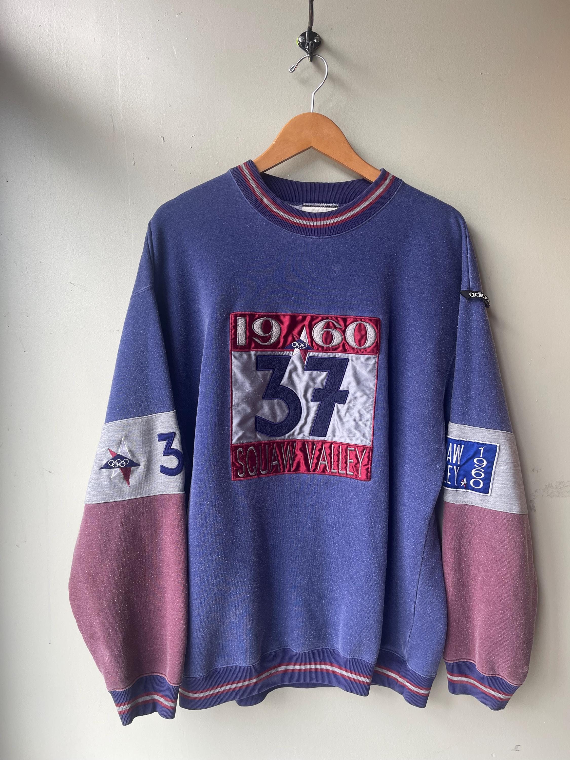 ADIDAS / Commemorative Sweatshirt / All Embroidered / Adidas