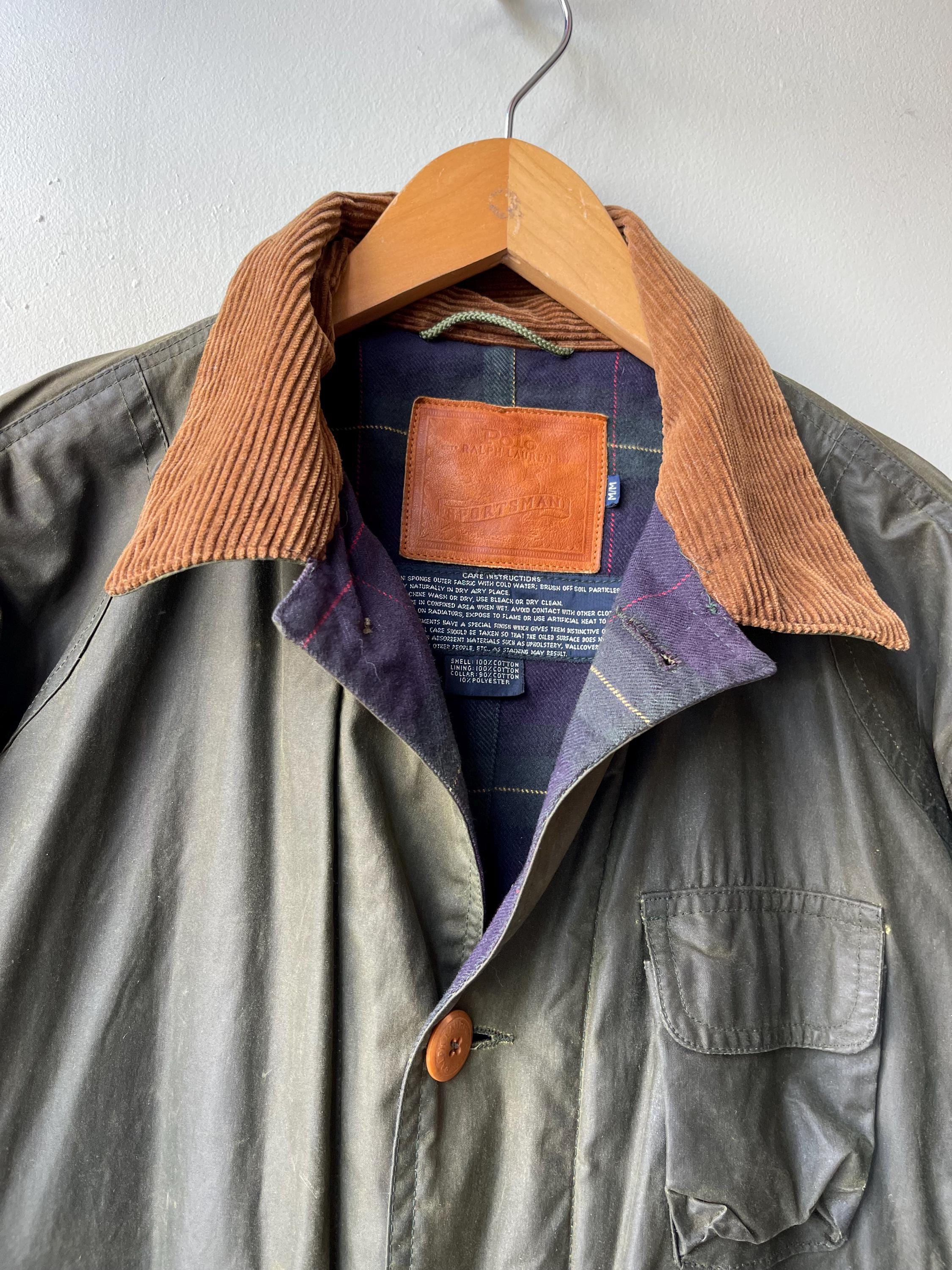 POLO RL / Sportsman / Heavy Wax Jacket / 90s Vintage / Vintage