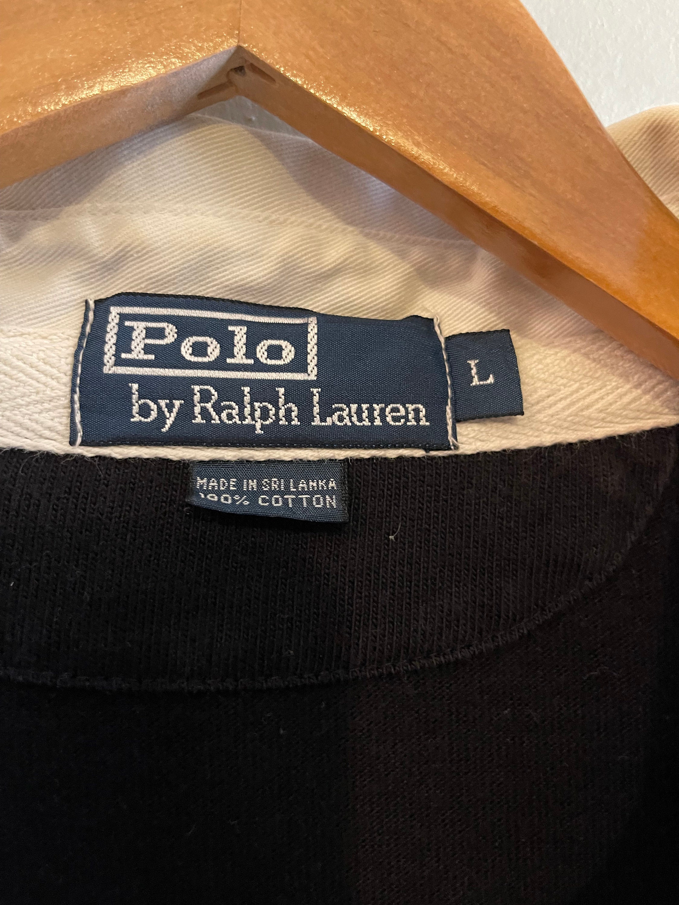 POLO RL / Vintage Ralph Lauren Rugby / Polo Rugby / Heavy
