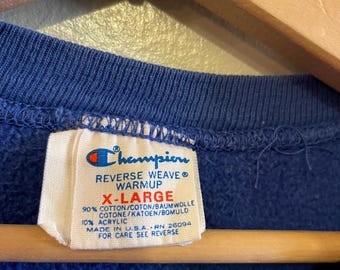 CHAMPION / Vintage Reverse Weave Crewneck / Royal Blue Vintage