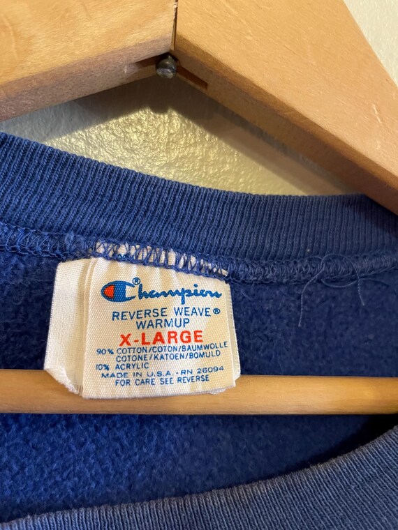 CHAMPION / Vintage Reverse Weave Crewneck / Royal Blue