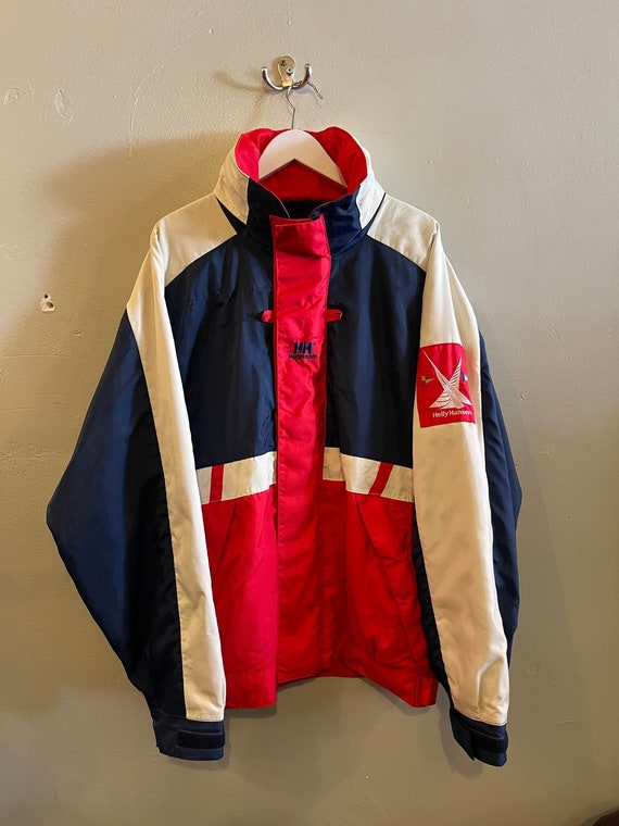 Helly HANSEN / vintage sail gear / 90s jacket / v… - image 1