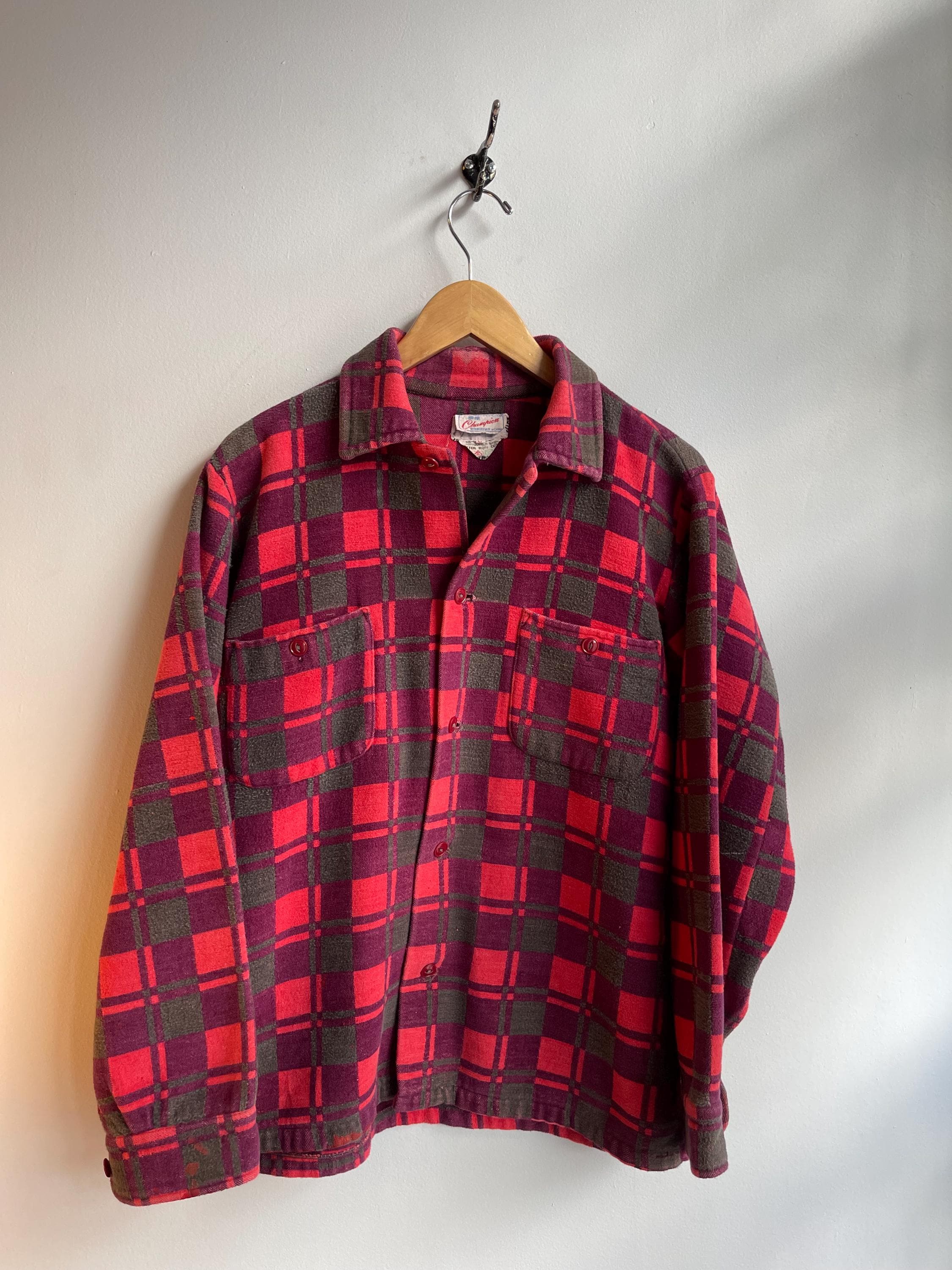Vintage Champion Plaid Shirt