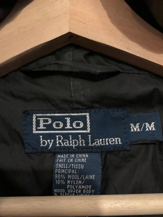 POLO Ralph Lauren / Vintage Wool Jacket / Polo Blk Jacket / - Etsy