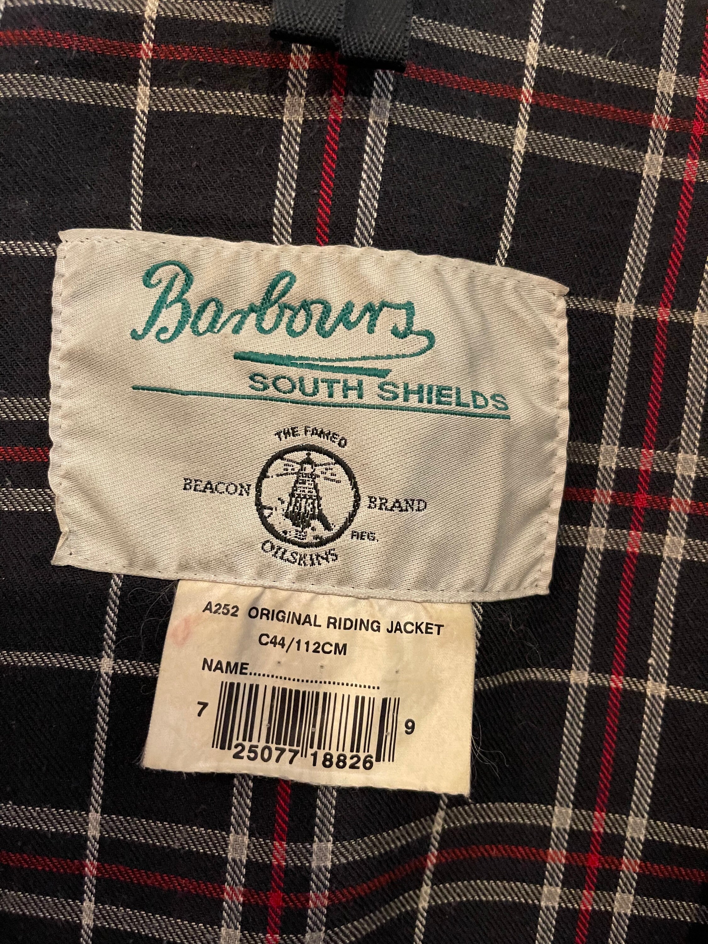 BARBOUR / Vintage Riding Jacket / Bedale Style / Vintage BARBOUR / Vintage Riding Jacket / Bedale Style / Vintage
