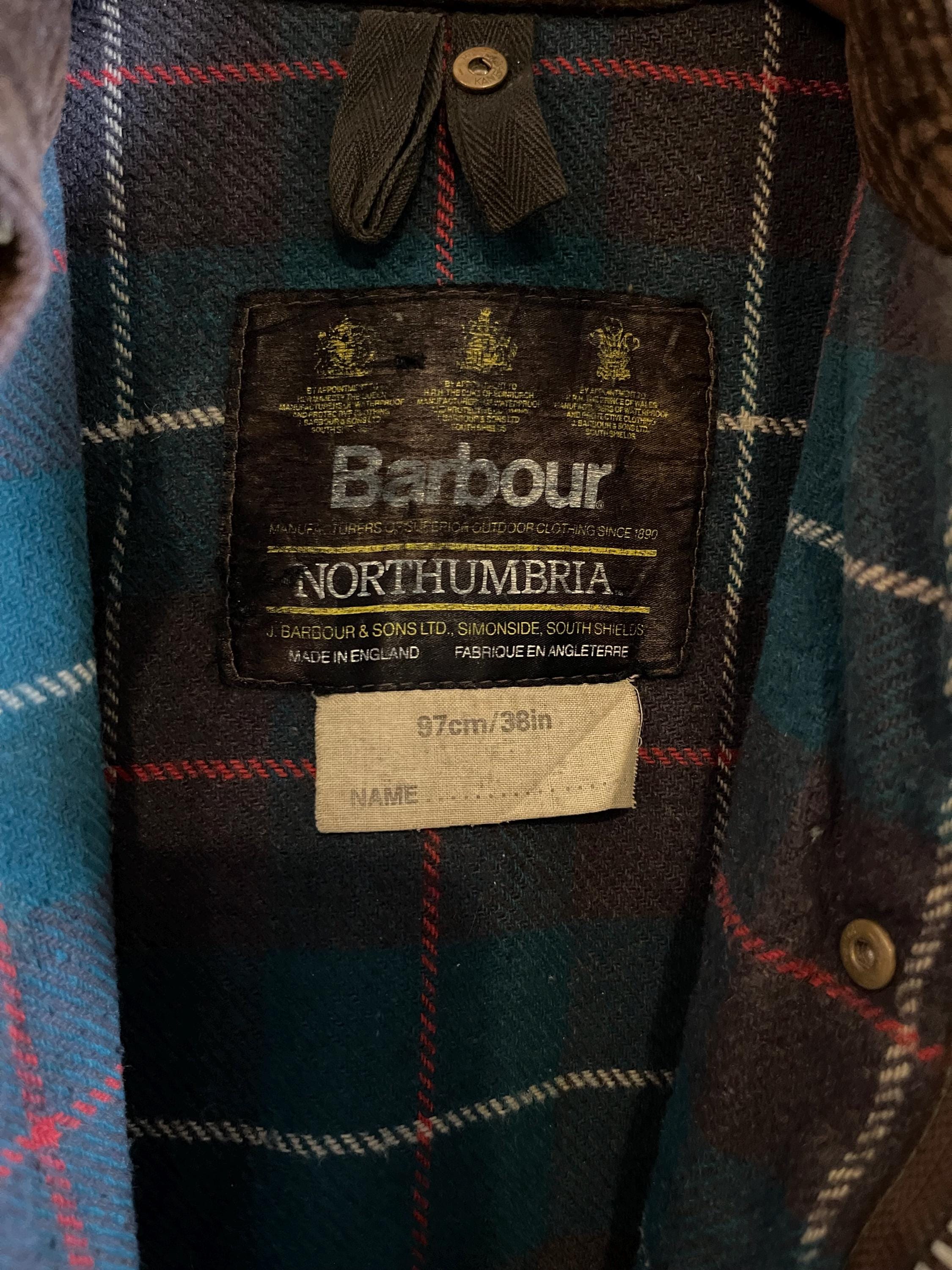 BARBOUR / Northumbria / Vintage Wax Jacket / Vintage Barbour BARBOUR / Northumbria / Vintage Wax Jacket / Vintage Barbour
