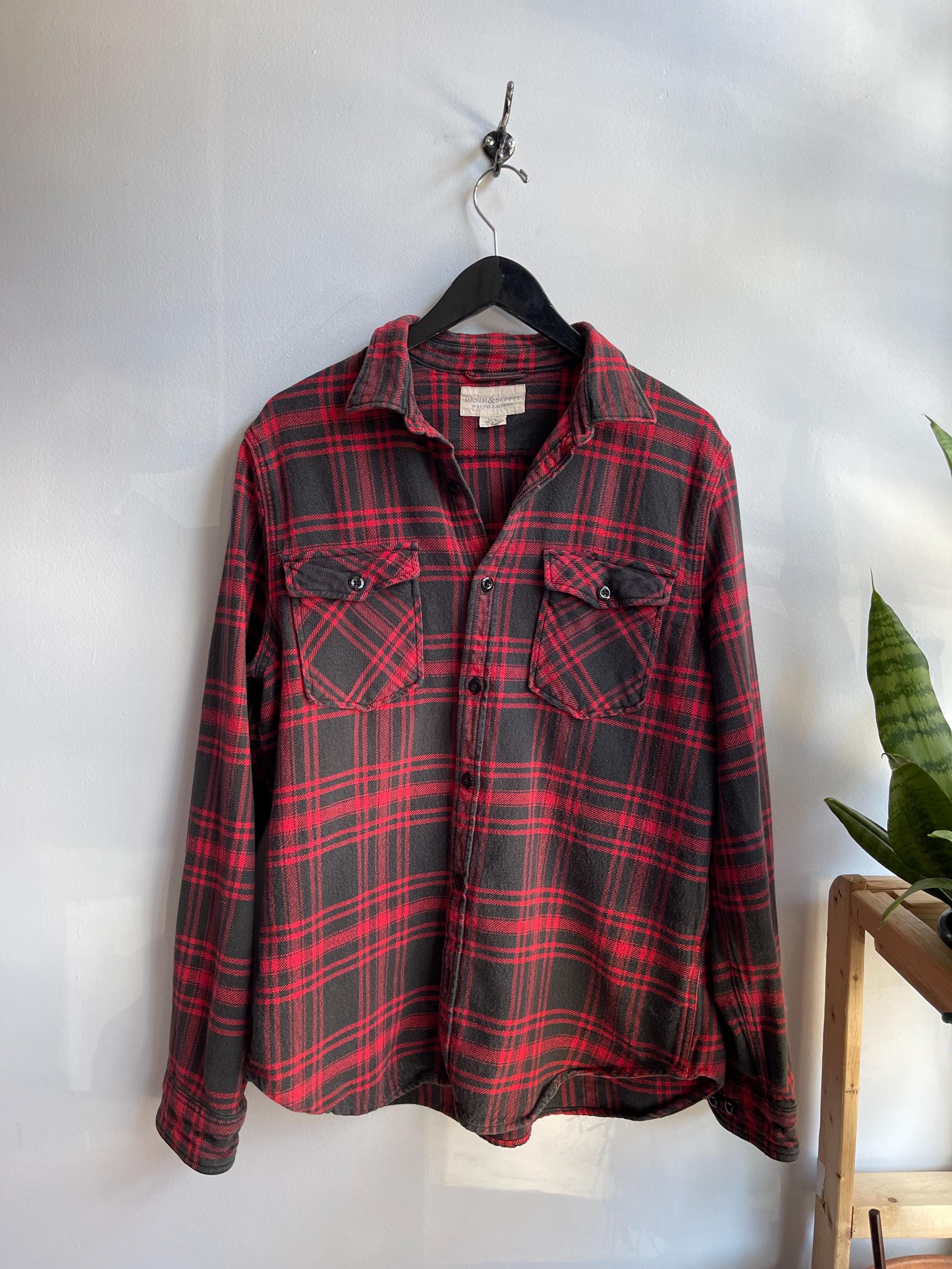 w*j様 Denim & Supply Ralph Lauren 【美品】 メル DENIM & SUPPLY / Ralph Lauren Vintage / Vintage Cotton Flannel