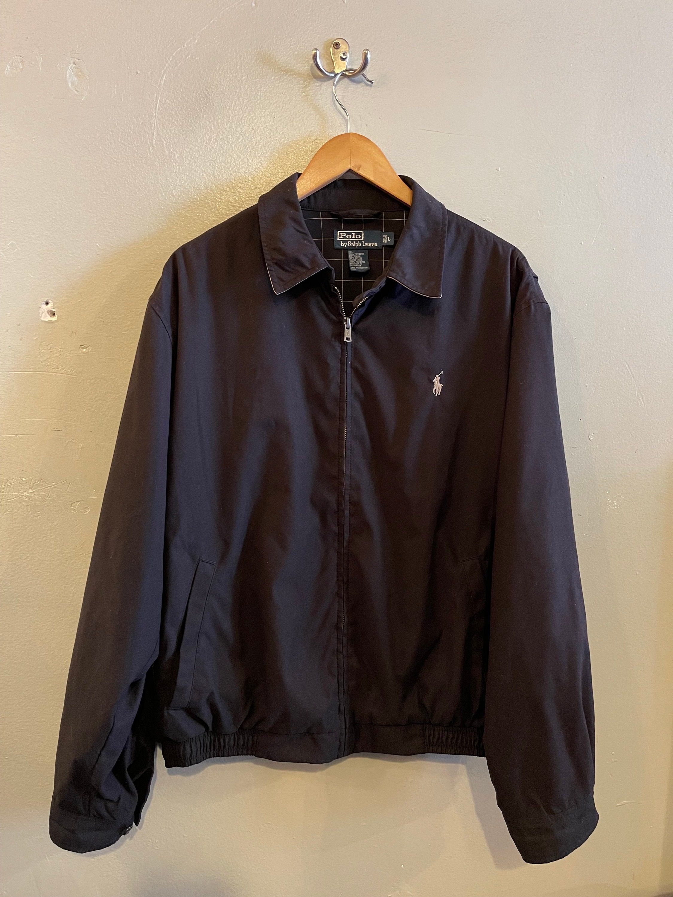 POLO RL / Vintage Harrington / Black Spring Jacket / Classic Polo
