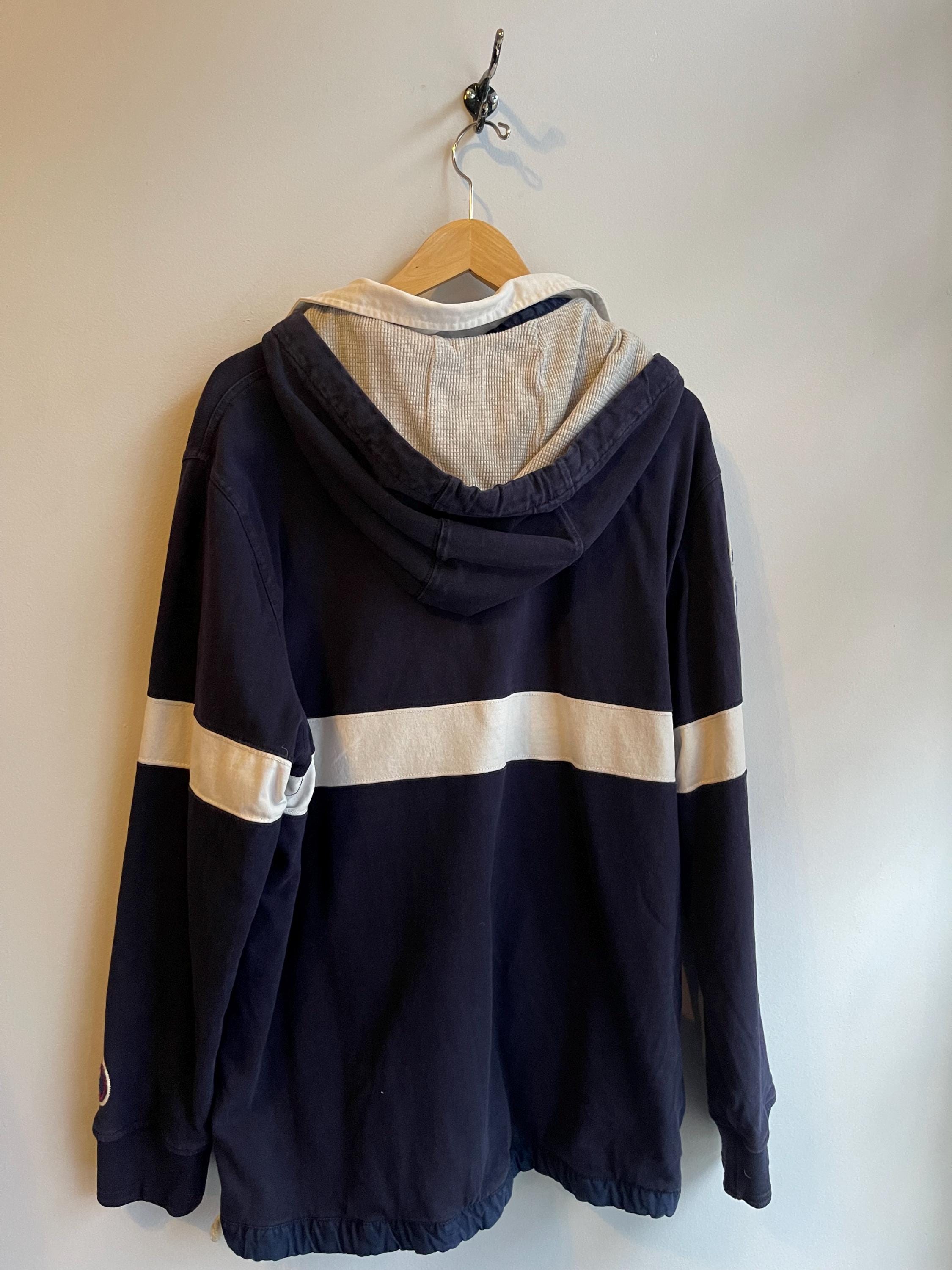 POLO RL / Ski Patrol Rugby Shirt / Insulated Rugby Shirt / Hooded