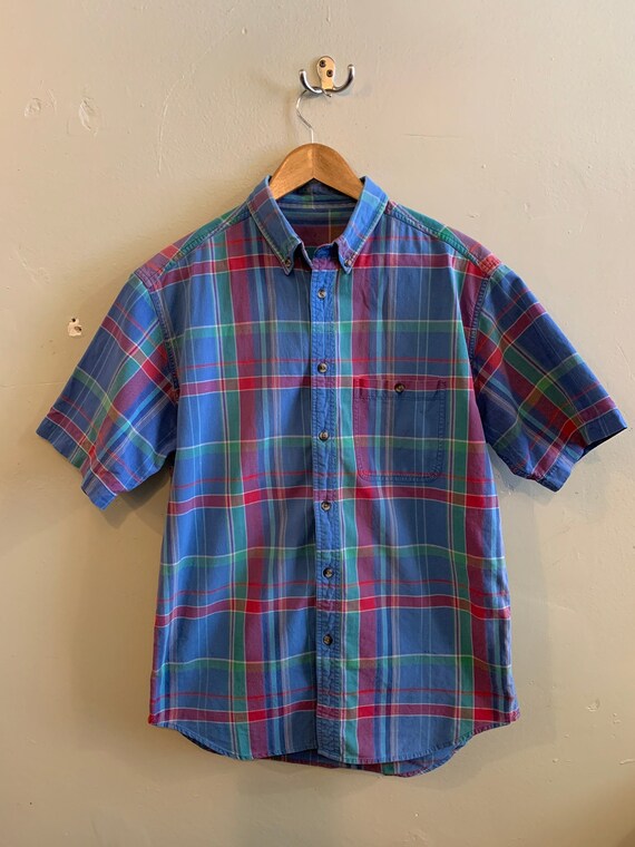 Vintage summer shirt / mens shirt / summer pastel