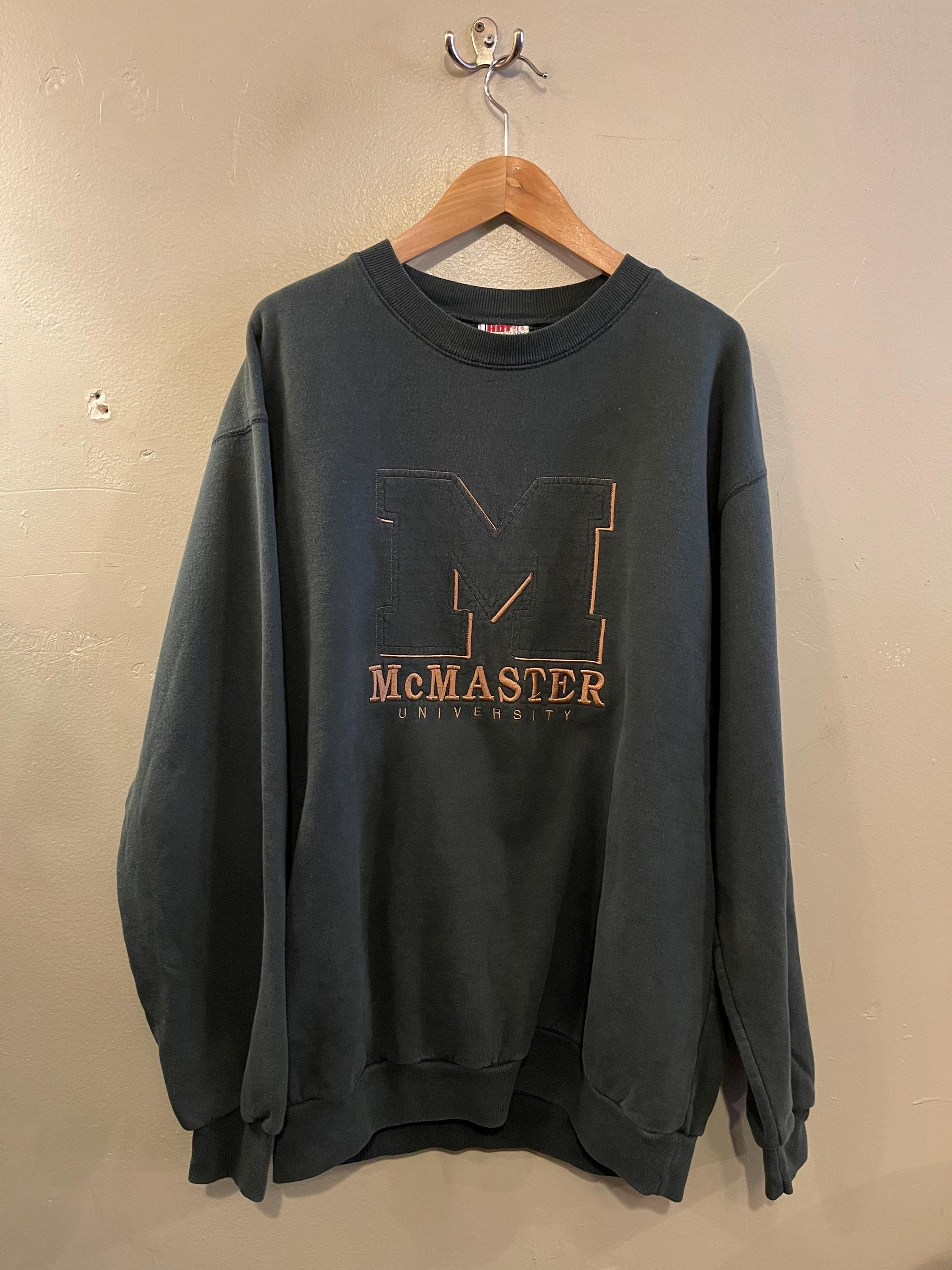 Mcmaster U Vintage Crewneck Heavy Sweatshirt Hamilton