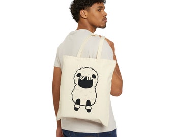 Valais Blacknose Sheep Canvas Tote Bag