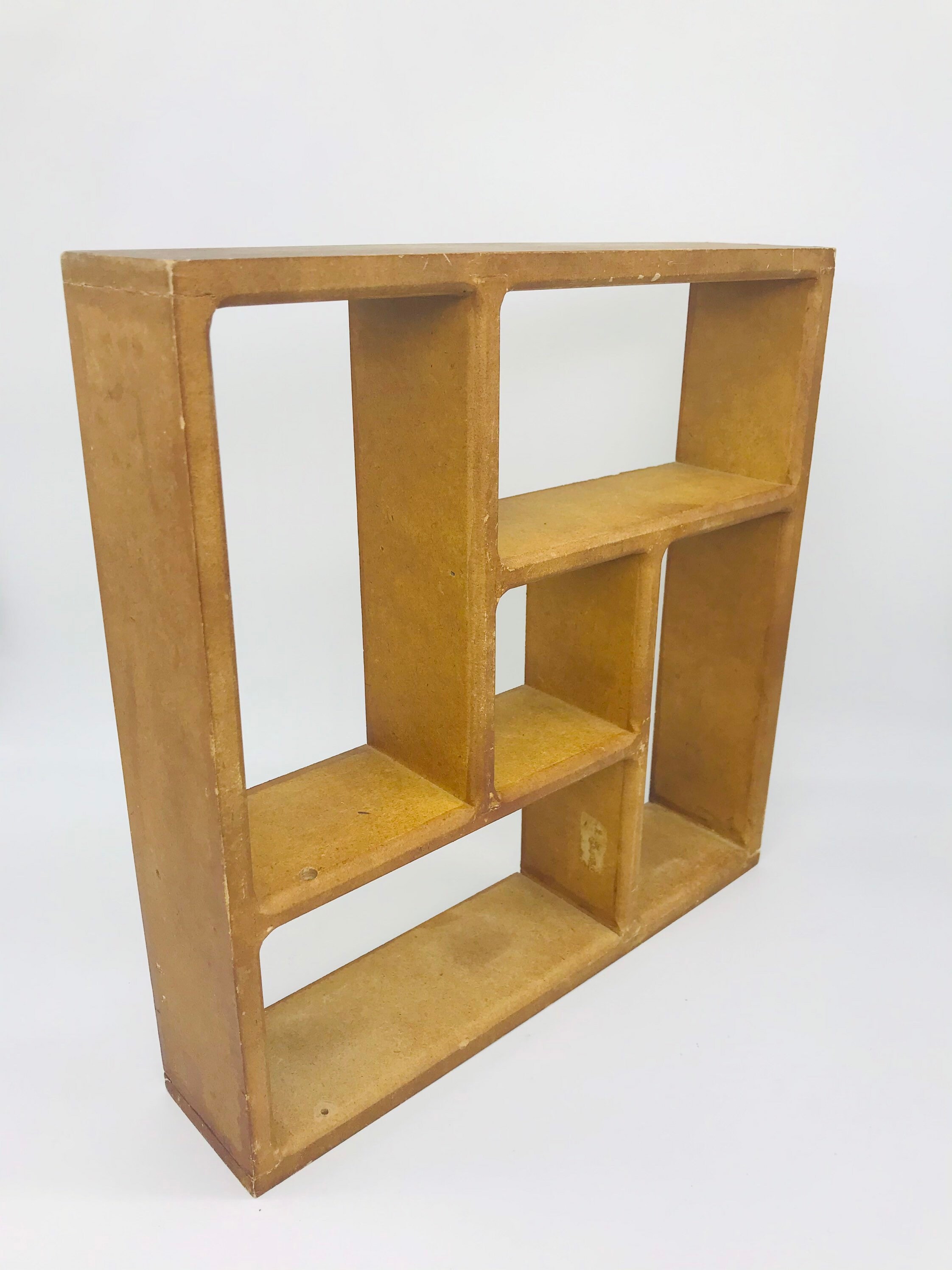 Estante de exhibición de madera vintage decoración de pared | Etsy