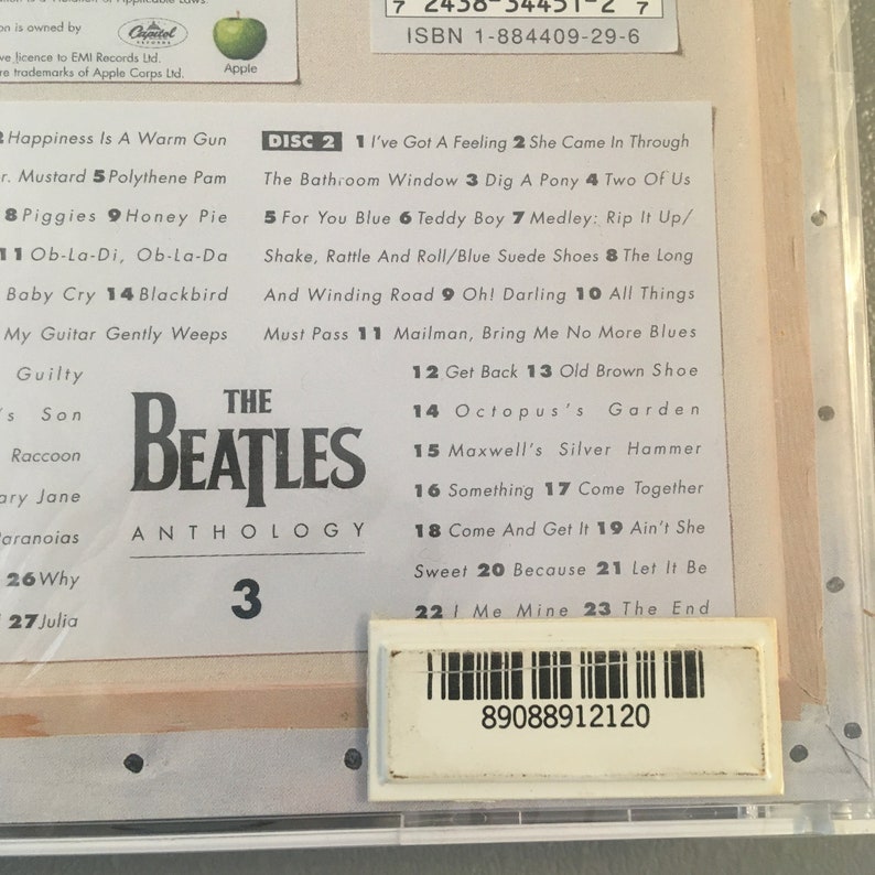 the beatles anthology 1 zip lock the beatles anthology 1 zip lock