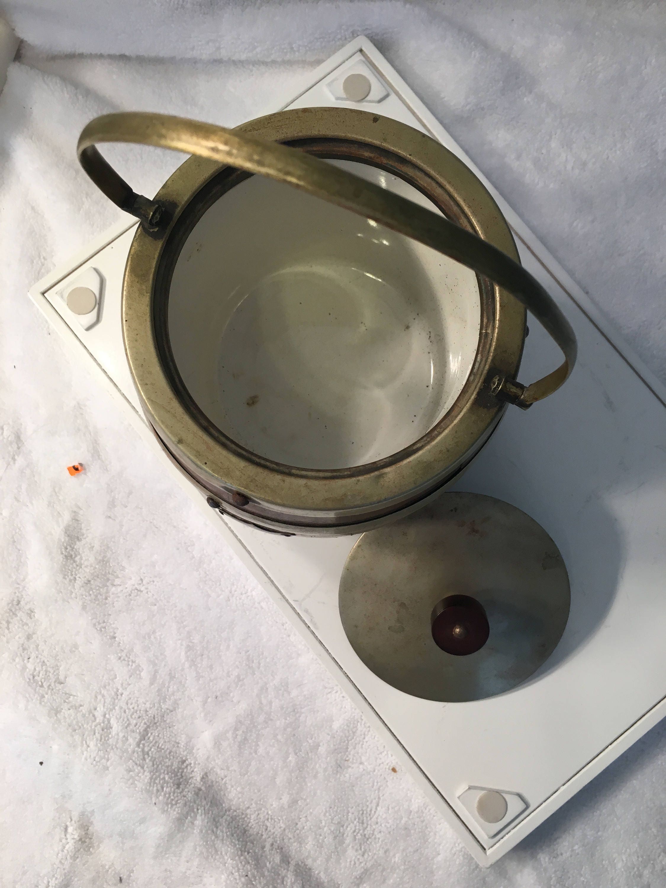 Vintage Oak Barrel Humidor With Pottery Liner Etsy