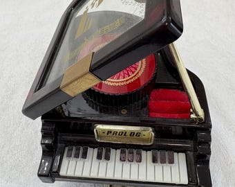 Prolog Miniature Grand Piano Music & Jewelry Box, Plays Maple Leaf Rag from the Movie The Sting