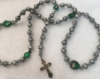 Handmade Rosary, 28 inches