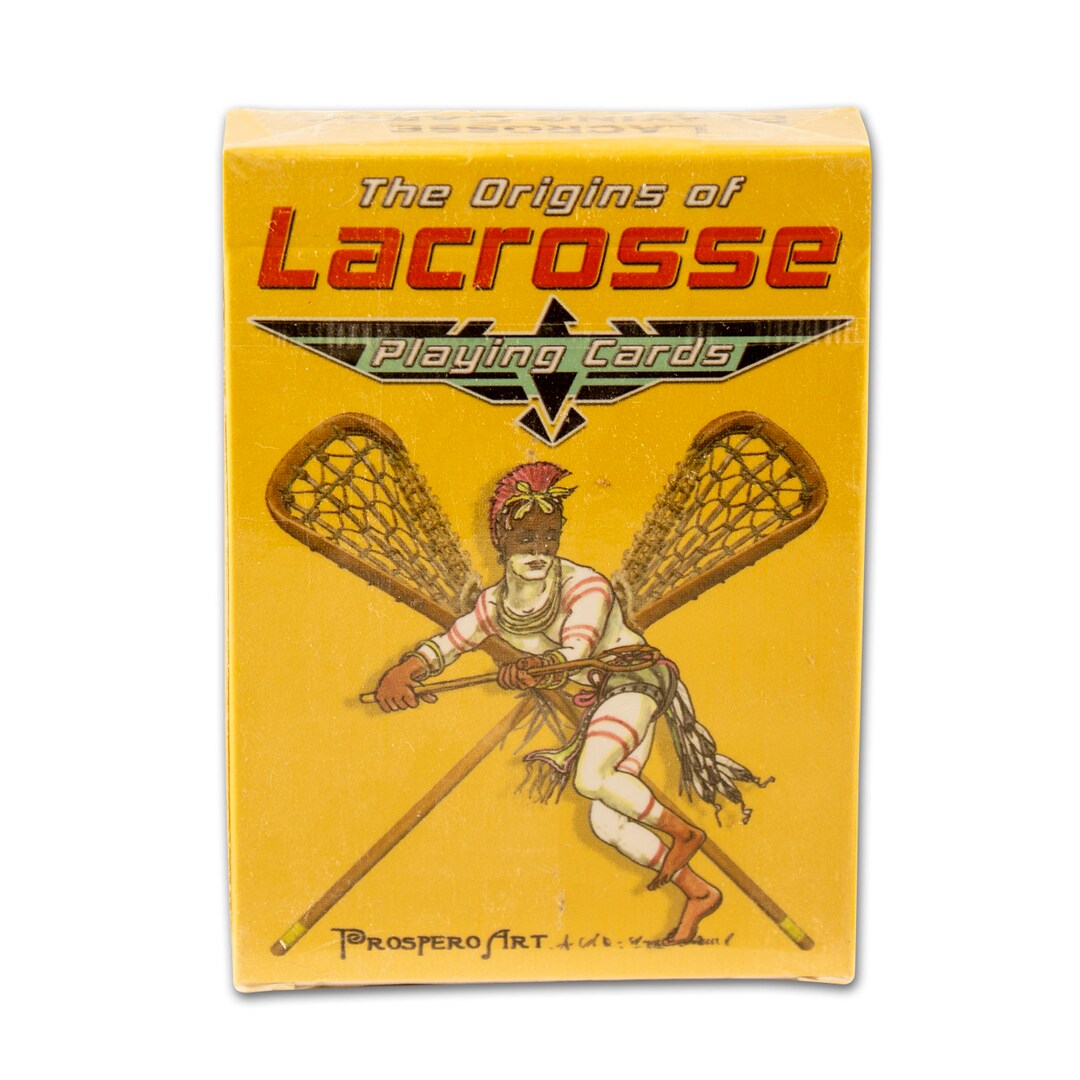 Lacrosse Playing Cards the Origins of Lacrosse Original Art on Every